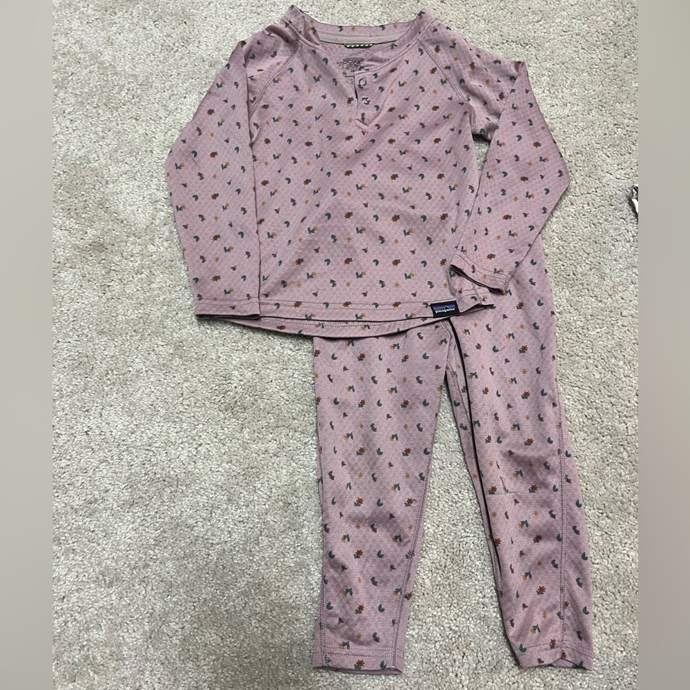 Girls 2T Patagonia Capaline Base Layer
